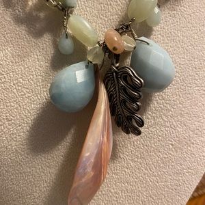 Studio Barse Jewelry - Barse multi-color stone and silvertone necklace Studio Barse Jewelry - Barse multi-color stone and silvertone necklace